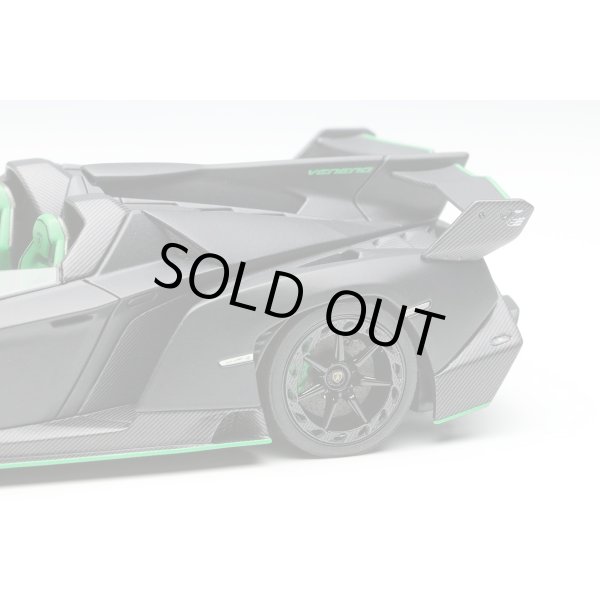 画像11: EIDOLON COLLECTION 1/43 Lamborghini Veneno Roadster 2015 Matte Black Limited 80 pcs. (11)