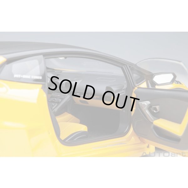 画像10: AUTOart 1/18 Liberty Walk LB-Silhouette Works Lamborghini Huracan GT (Metallic Yellow) (10)