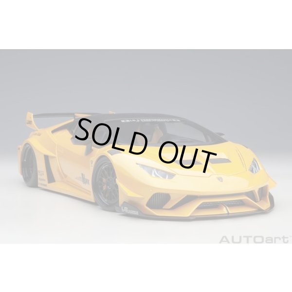 画像17: AUTOart 1/18 Liberty Walk LB-Silhouette Works Lamborghini Huracan GT (Metallic Yellow) (17)