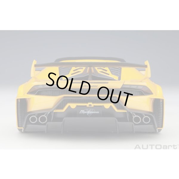 画像6: AUTOart 1/18 Liberty Walk LB-Silhouette Works Lamborghini Huracan GT (Metallic Yellow) (6)
