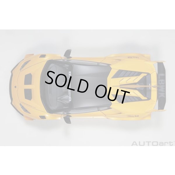 画像7: AUTOart 1/18 Liberty Walk LB-Silhouette Works Lamborghini Huracan GT (Metallic Yellow) (7)