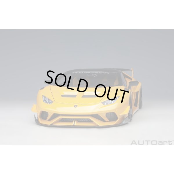画像18: AUTOart 1/18 Liberty Walk LB-Silhouette Works Lamborghini Huracan GT (Metallic Yellow) (18)