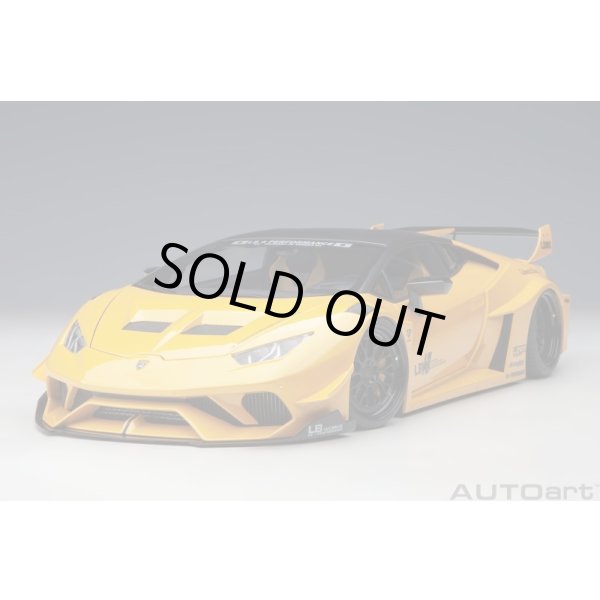 画像16: AUTOart 1/18 Liberty Walk LB-Silhouette Works Lamborghini Huracan GT (Metallic Yellow) (16)