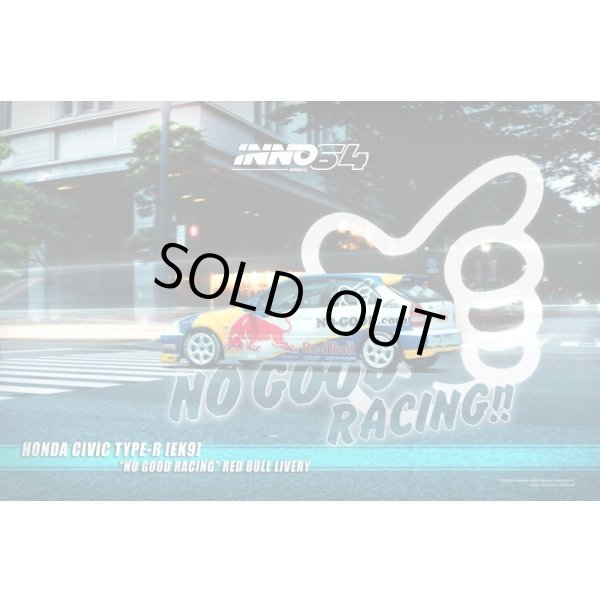 画像6: INNO Models 1/64 Honda Civic Type-R (EK9) "No Good Racing" "Red Bull" (6)