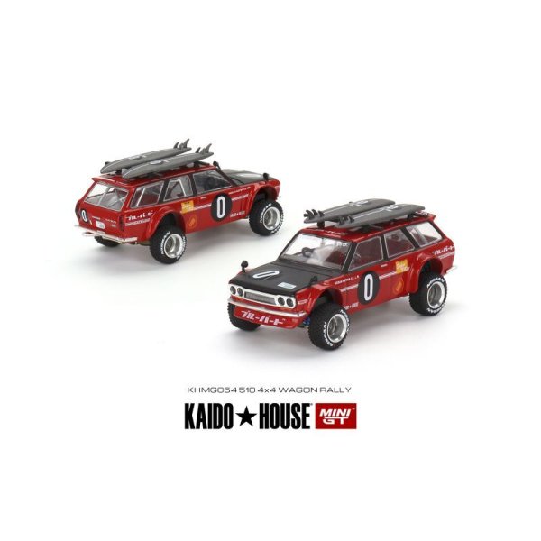 画像1: MINI GT 1/64 Datsun KAIDO 510 Wagon Kaido GT Surf Safari RS V2 (RHD) (1)