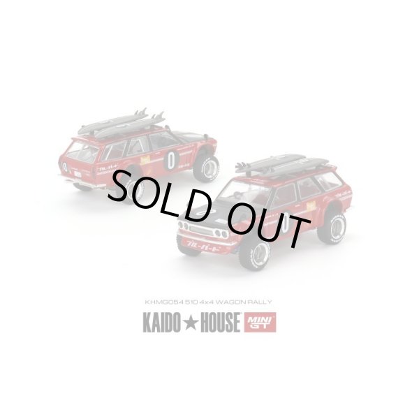 画像1: MINI GT 1/64 Datsun KAIDO 510 Wagon Kaido GT Surf Safari RS V2 (RHD) (1)
