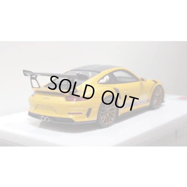 画像9: EIDOLON 1/43 Porsche 911 (991.2) GT3 RS Weissach package 2018 Grande Giallo Pearl Limited 32 pcs. (9)