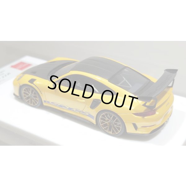 画像11: EIDOLON 1/43 Porsche 911 (991.2) GT3 RS Weissach package 2018 Grande Giallo Pearl Limited 32 pcs. (11)