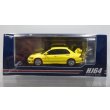 画像1: Hobby JAPAN 1/64 Mitsubishi Lancer GSR EVOLUTION 7 with Dandelion Yellow Engine Display Model (1)