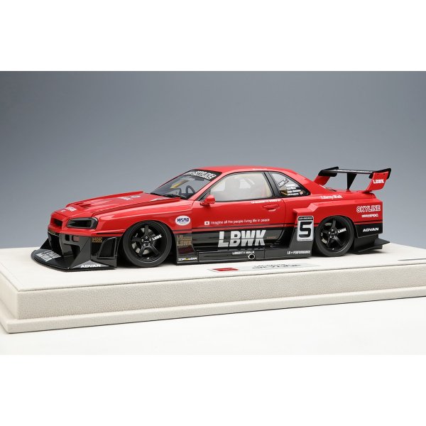 画像1: EIDOLON 1/18 LB-ER34 Super Silhouette SKYLINE TOKYO AUTO SALON 2022 Limited 200 pcs. (1)