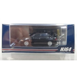 画像: Hobby JAPAN 1/64 Mitsubishi Lancer GSR EVOLUTION 7 Amethyst Black Pearl with Engine Display Model