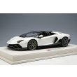 画像2: EIDOLON 1/18 Lamborghini Aventador LP780-4 Ultimae Roadster 2021 (Leirion Wheel) Bianco Opalis / Black Limited 50 pcs. (2)