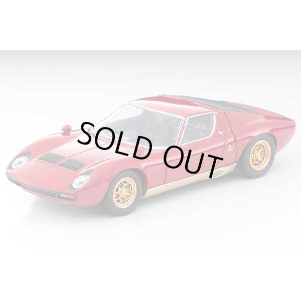 画像1: TOMYTEC 1/64 Limited Vintage LV Lamborghini Miura SV (Red) (1)