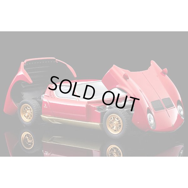 画像9: TOMYTEC 1/64 Limited Vintage LV Lamborghini Miura SV (Red) (9)