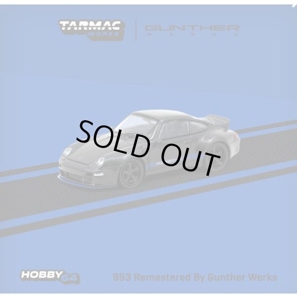 画像1: Tarmac Works 1/64 993 Remastered By Gunther Werks Black Carbon Fiber (1)
