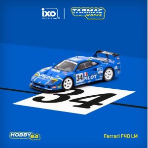 画像: Tarmac Works 1/64 Ferrari F40 LM 24h of Le Mans 1995