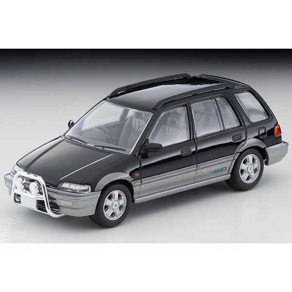 画像1: TOMYTEC 1/64 Limited Vintage NEO Honda Civic Shuttle Beagle (Black/Gray) '94 (1)