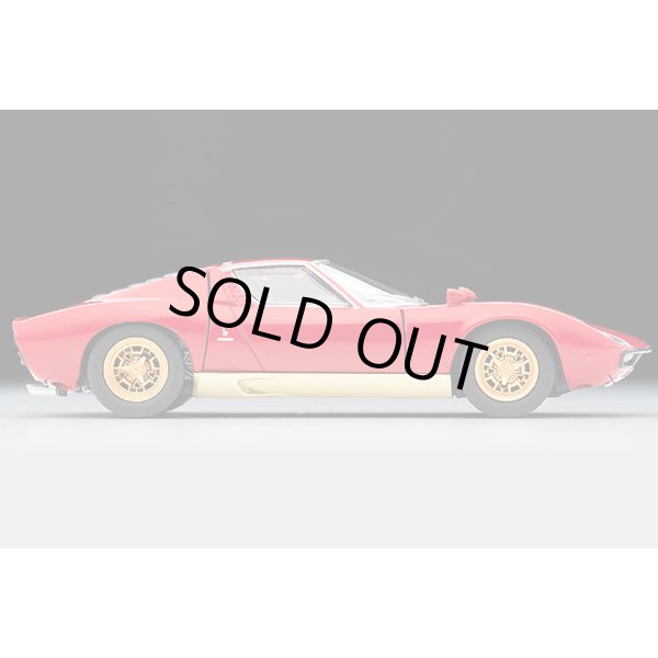画像4: TOMYTEC 1/64 Limited Vintage LV Lamborghini Miura SV (Red) (4)