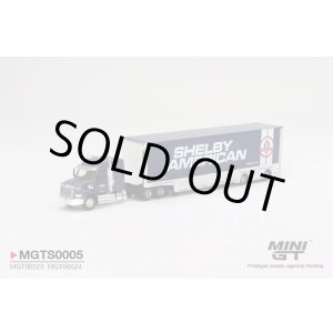 画像: MINI GT 1/64 Shelby Transporter Set Western Star 49X Racing Transporter (LHD)/Shelby GT500 SE Widebody Ford Performance Blue (LHD)