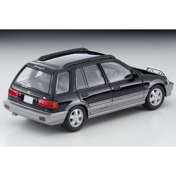 画像2: TOMYTEC 1/64 Limited Vintage NEO Honda Civic Shuttle Beagle (Black/Gray) '94 (2)