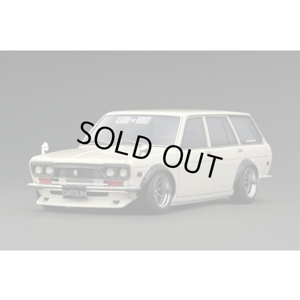 画像1: ignition model 1/64 Datsun Bluebird (510) Wagon White (1)