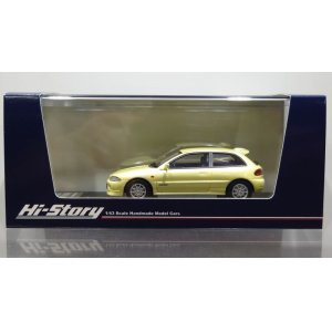 画像: Hi Story 1/43 MITSUBISHI MIRAGE CYBORG-R (1992) Champagne Yellow