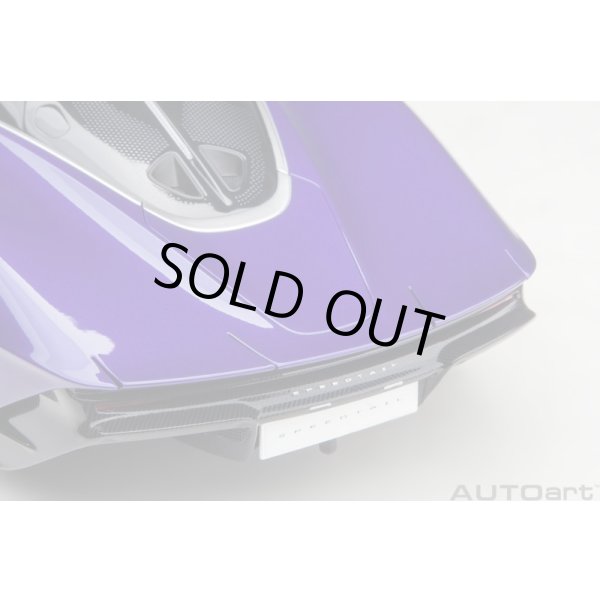 画像16: AUTOart 1/18 McLaren Speedtail (Lantana Purple) (16)