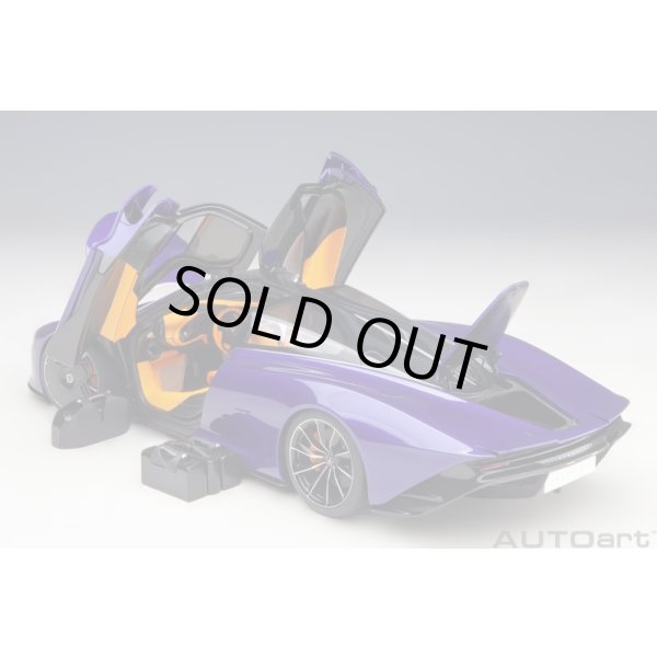 画像21: AUTOart 1/18 McLaren Speedtail (Lantana Purple) (21)