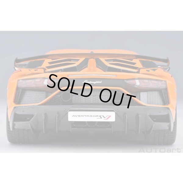 画像6: AUTOart 1/18 Lamborghini Aventador SVJ (Arancio Atlas) (6)