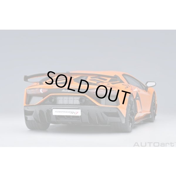 画像19: AUTOart 1/18 Lamborghini Aventador SVJ (Arancio Atlas) (19)