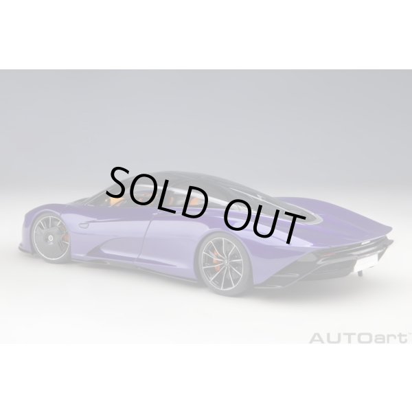 画像2: AUTOart 1/18 McLaren Speedtail (Lantana Purple) (2)