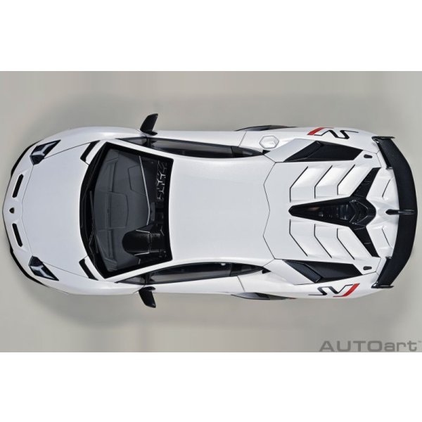 画像7: AUTOart 1/18 Lamborghini Aventador SVJ (Bianco Asopo) (7)