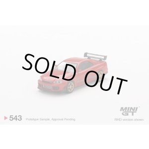 画像: MINI GT 1/64 Nissan GT-R (R34) Tommykaira R-z Red (RHD)