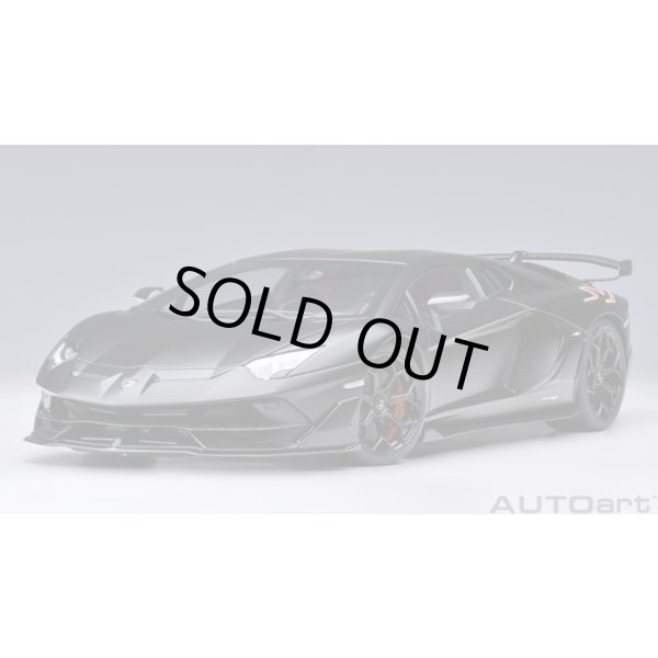 画像16: AUTOart 1/18 Lamborghini Aventador SVJ (Nero Nemesis) (16)