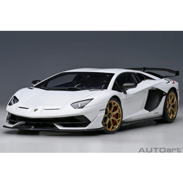 画像17: AUTOart 1/18 Lamborghini Aventador SVJ (Bianco Asopo) (17)