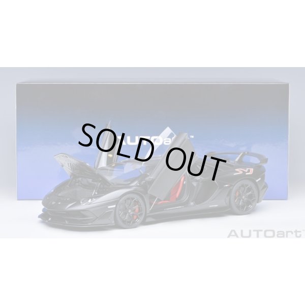 画像20: AUTOart 1/18 Lamborghini Aventador SVJ (Nero Nemesis) (20)