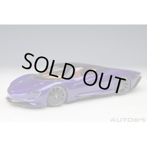 画像: AUTOart 1/18 McLaren Speedtail (Lantana Purple)