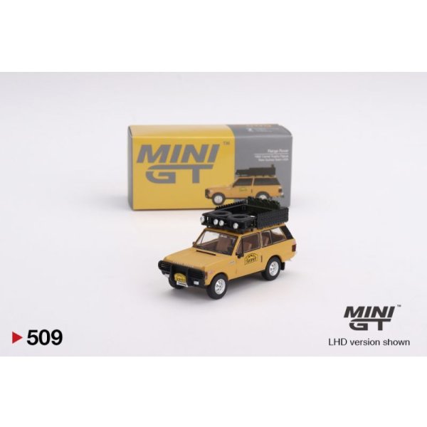 MINI GT 1/64 Range Rover 1982 Camel Trophy Papua New Guinea