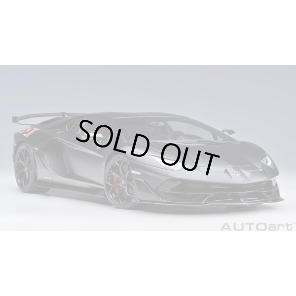 画像17: AUTOart 1/18 Lamborghini Aventador SVJ (Nero Nemesis) (17)