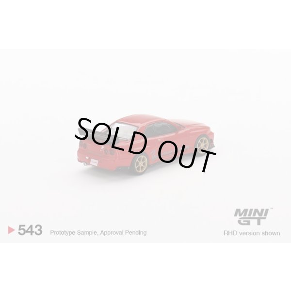画像2: MINI GT 1/64 Nissan GT-R (R34) Tommykaira R-z Red (RHD) (2)