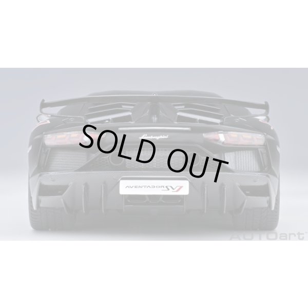 画像6: AUTOart 1/18 Lamborghini Aventador SVJ (Nero Nemesis) (6)