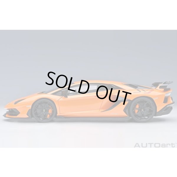 画像3: AUTOart 1/18 Lamborghini Aventador SVJ (Arancio Atlas) (3)