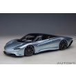 画像1: AUTOart 1/18 McLaren Speedtail (Frozen Blue) (1)