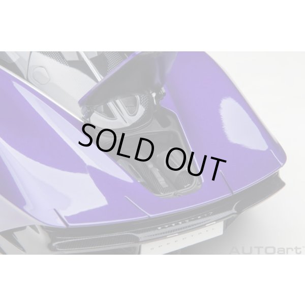 画像18: AUTOart 1/18 McLaren Speedtail (Lantana Purple) (18)