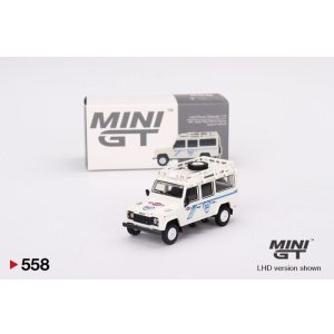 画像: MINI GT 1/64 Land Rover Defender 110 1991 Safari Rally Martini Racing Support Vehicle (LHD)