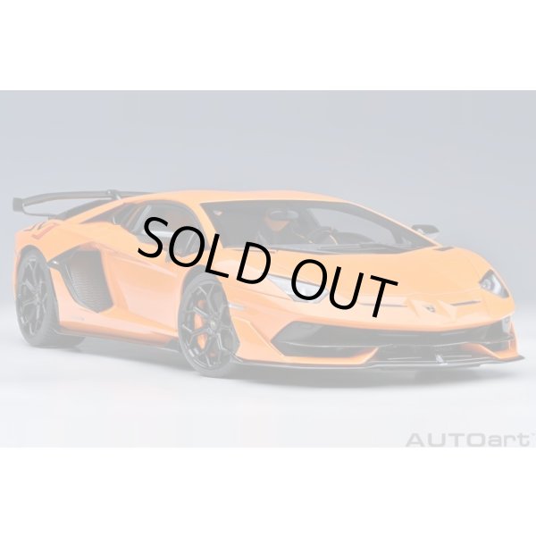 画像17: AUTOart 1/18 Lamborghini Aventador SVJ (Arancio Atlas) (17)