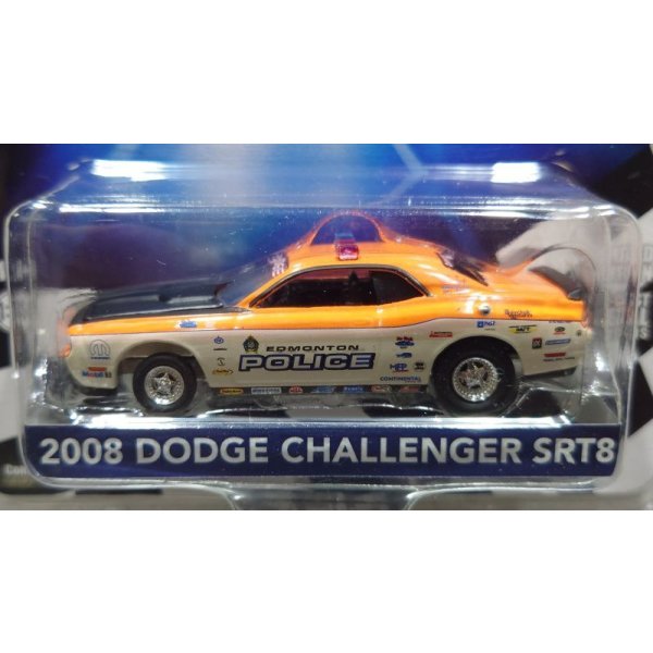 画像4: GREEN LiGHT EXCLUSIVE 1/64 2008 Dodge Challenger R/T - Edmonton Police, Edmonton, Alberta, Canada - Blue Line Racing 25 (4)