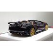 画像10: EIDOLON 1/43 Lamborghini Aventador SVJ Roadster 2020 2 tone paint Alba Cielo / Metallic Black Limited 35 pcs. (10)
