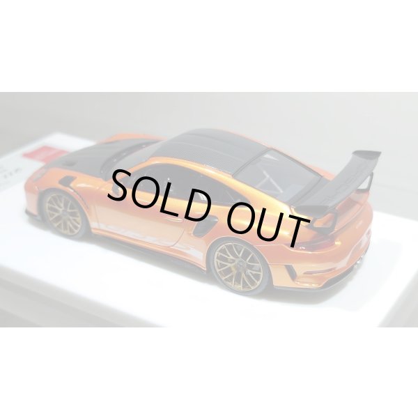 画像12: EIDOLON 1/43 Porsche 911 (991.2) GT3 RS Weissach package 2018 Arancio Pearl Limited 32 pcs. (12)