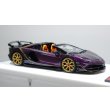 画像5: EIDOLON 1/43 Lamborghini Aventador SVJ Roadster 2020 2 tone paint Alba Cielo / Metallic Black Limited 35 pcs. (5)